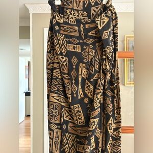 Jones New York 100% silk wrap Skirt